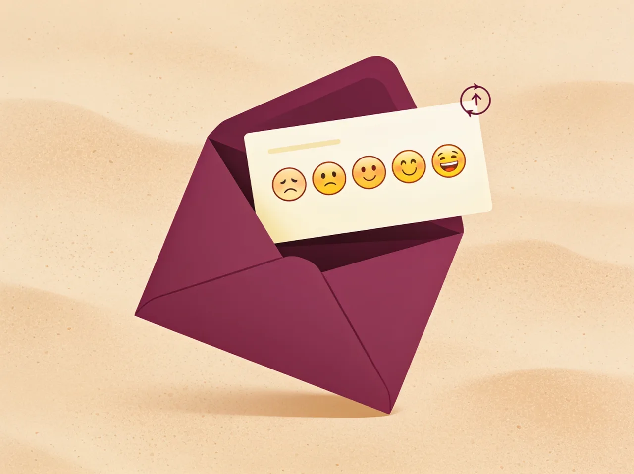Email check-in illustration